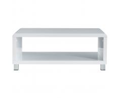 Tavolino design bianco ROXIE