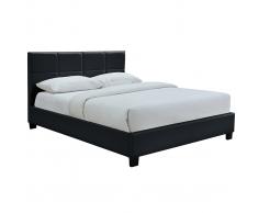 Letto da adulto 160x200 cm Nero SOLAL