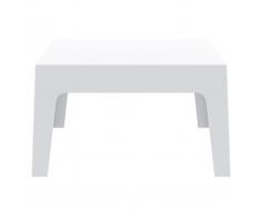 Tavolino da giardino design bianco LALI