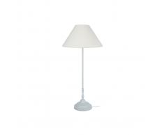 Lampada da tavolo design in acciaio Bianco con cerussa HOLIDAYS