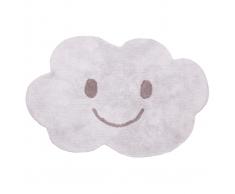 Tappeto infanzia in cotone grigio 75x115 cm NIMBUS