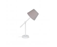Lampada da tavolo design snodata in acciaio Talpa LUCIO