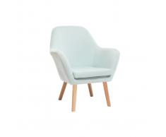 Poltrona bambino design verde acqua BABY MIRA
