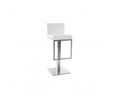 Sgabello da bar design bianco OMEGA