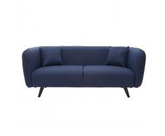 Divano design in tessuto Blu scuro 3 posti MOONLIGHT