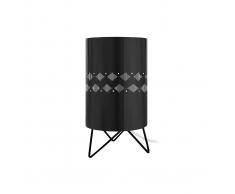 Lampada da tavolo design in metallo Nero SMART