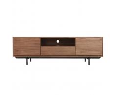 Mobile TV design vintage 160cm noce MANNY