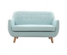 Divano design 2 sfoderabile posti verde acqua YNOK