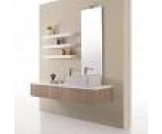 Ceramica Althea Madame - composizione completa cm 170x50 con mobile, lavabo, specchio, faretto e mensole