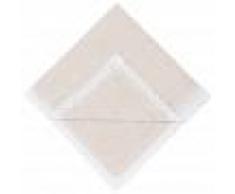 Maisons du Monde Tovaglioli in cotone bianco, 40x40 cm (x4)