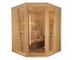 Sauna angolare Finlandese Design Holl's Venetian 3/4 posti