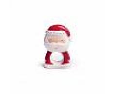 Tavola di Natale Set 6 portatovaglioli Xmas Country Style, bianco/rosso