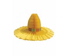 Centro tavola cappello giallo Taglia Unica