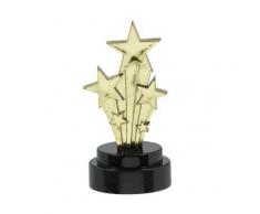 Statuetta stelle filanti Hollywood 7.5 cm Taglia unica
