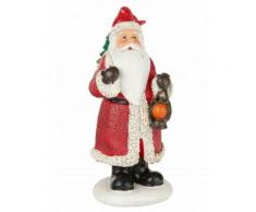 Babbo Natale 13 cm in resina Taglia Unica