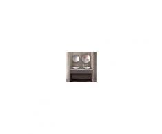 Ceramica Althea TOP in ceramica con doppio lavabo d'appoggio KASSEL profondità 51 cm