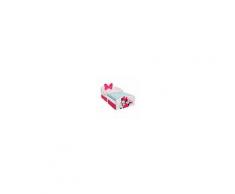 Disney Letto in legno sagomato con 2 portaoggetti Minnie