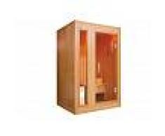 Vogue Sauna Sauna Tradizionale Finlandese 2 posti Gamma prestige MALMÖ II - L120xP105xH190 cm