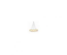 ICHENDORF MILANO lampada a sospensione HAPPY PILL (10 lampade da Ø 16 cm - Vetro)