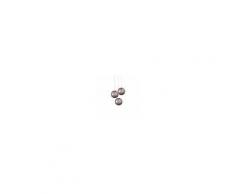 FATBOY set da 3 lampade a sospensione SPHEREMAKER (Marrone scuro - Policarbonato e metallo)