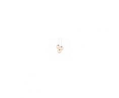 FATBOY set da 3 lampade a sospensione SPHEREMAKER (Arancio chiaro - Policarbonato e metallo)