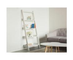 Scaffale in legno bianco - MOBILE TRIO