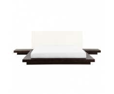 Letto ad acqua marrone scuro 160x200cm ZEN