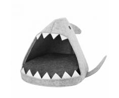 Cuccia per animali grigio chiaro PIRANHA