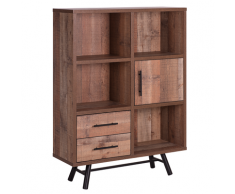 Libreria in legno chiaro ATLANTA