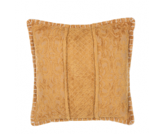 Cuscino decorativo 45 x 45 cm giallo KAVALAM