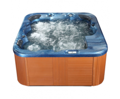 Vasca idromassaggio da esterno riscaldata blu SANREMO
