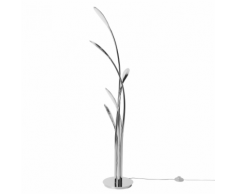 Lampada da terra a LED argento ARYS