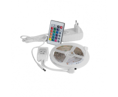 Striscia LED a 16 colori e luce bianca 5m BRITTA