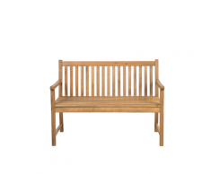 Panchina da giardino in legno di acacia 120 cm VIVARA
