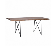 Tavolo da pranzo 180x90cm marrone MUMBAI