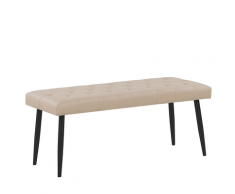 Panchina in similpelle beige ESSONNE