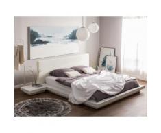 Letto ad acqua bianco 160x200cm ZEN