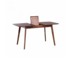 Tavolo da pranzo rettangolare estendibile 120x75cm MADOX