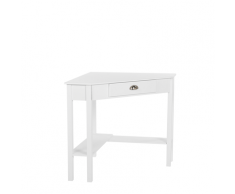 Tavolino ad angolo 80 x 70 cm bianco LACEY