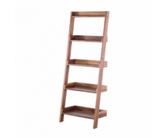 Scaffale in legno marrone color noce - MOBILE TRIO