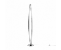Lampada da terra a LED argento ULBA