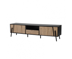 Mobile TV in color legno e nero BLACKPOOL