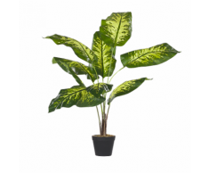 Pianta artificiale in vaso 122 cm DIEFFENBACHIA