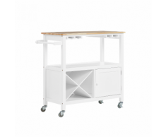 Carrello da cucina bianco VERNANTE