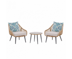 Set da balcone bistro beige LAURETO