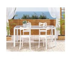 Set di 4 sedie da pranzo bianco CAMOGLI