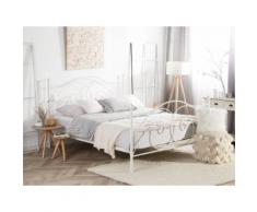 Letto DINARD bianco, 180x200, cartone 1/2