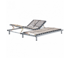 Rete a doghe 180 x 200 cm regolabile manualmente COMFORT