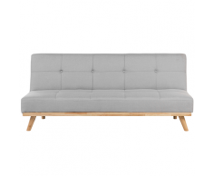 Divano letto grigio chiaro FROYA