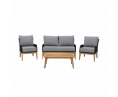 Set di mobili da giardino grigio MERANO